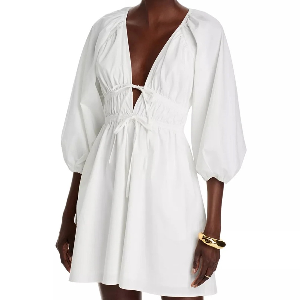 Wayf White Mini Dress